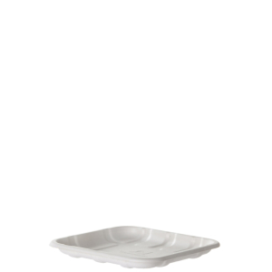 Vanguard™ Renewable & Compostable Sugarcane Meat & Produce Trays, 5.52 x 5.52 x 0.56in, 1S