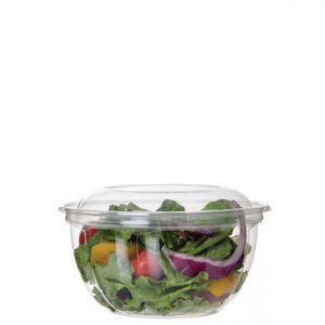 16 oz Clear PLA Salad Bowl