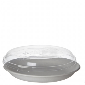 WorldView™ 100% Recycled Content Lids, Fits 9in Round 