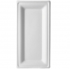 Rectangular Sugarcane  Plate - 10 x 5 in.