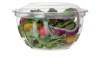 16 oz Clear PLA Salad Bowl